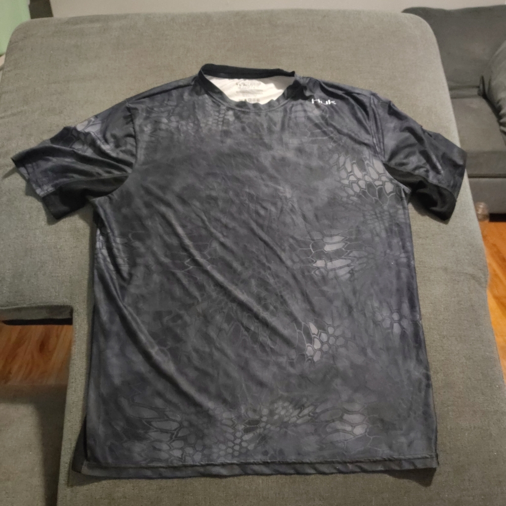 Men's Black Patterned Shirt